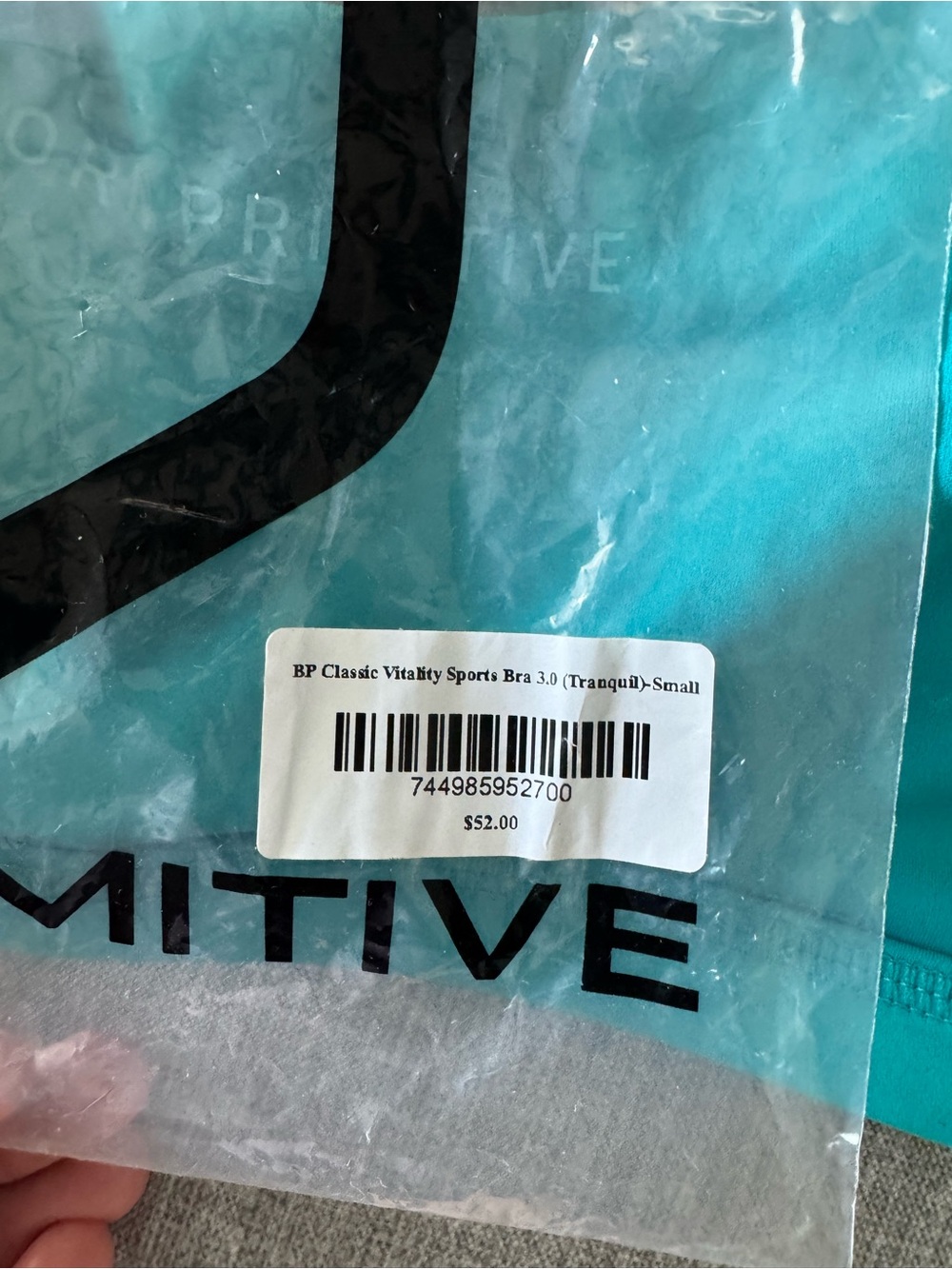 Born Primitive Tranquil Teal Sports Bra